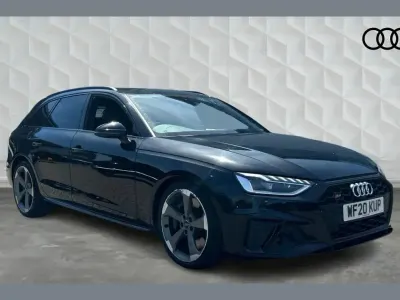 Used Audi A4 Black Edition 347 HP (255 kW) 2020 Black Estate