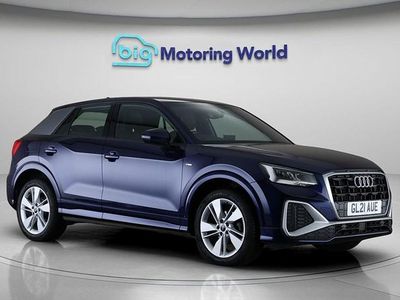 Begagnad Audi Q2 S-Line 148 HK (108 kW) 2021 Blå SUV