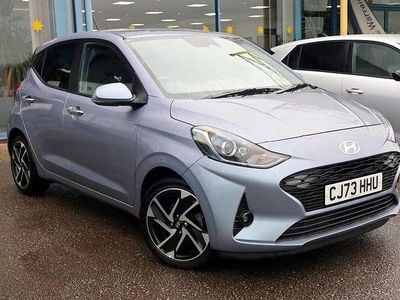 Used Hyundai i10 Premium 67 HP (49 kW) 2023 Blue Hatchback