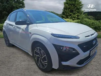 Used Hyundai Kona N Line 117 HP (86 kW) 2022 White SUV