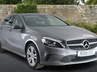 Used Mercedes A180 Premium 109 HP (80 kW) 2018 Grey Hatchback