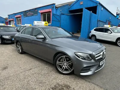Used Mercedes E220 AMG line 2016 Grey Sedan