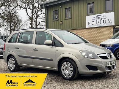 Used Vauxhall Zafira 115 HP (84 kW) 2009 Silver MPV