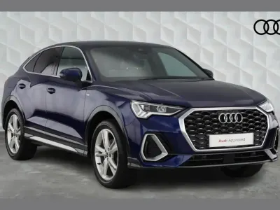 Used Audi Q3 S-Line 150 HP (110 kW) 2023 Blue SUV