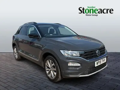 Used VW T-Roc Design 150 HP (110 kW) 2018 Grey SUV