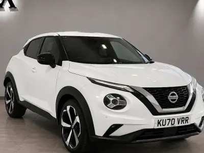 Used Nissan Juke Tekna 117 HP (86 kW) 2020 White SUV