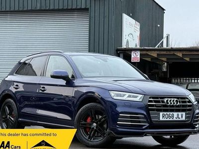 Blue Used 2018 Audi Q5 S-Line SUV | £15,990 (Fair price)