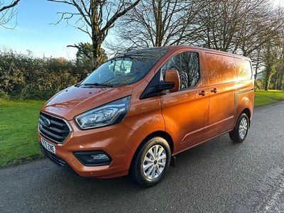 Used Ford Transit Custom Limited 130 HP (95 kW) 2020 Orange Van