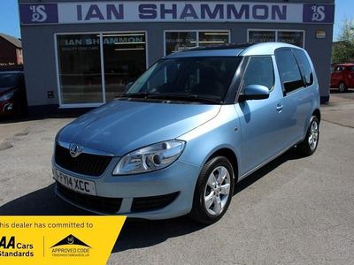Used Skoda Roomster SE 105 HP (77 kW) 2014 Blue MPV