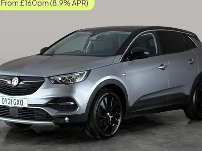 Used Vauxhall Grandland X SRi 131 HP (96 kW) 2021 Grey SUV