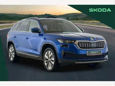 Used Skoda Kodiaq SE L Executive 150 HP (110 kW) 2024 Blue SUV
