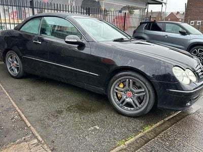 Used Mercedes CLK350 2007 Black Cabriolet