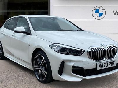 Used BMW 118 M Sport 140 HP (102 kW) 2020 White Hatchback