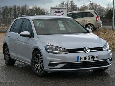 Used VW Golf VII SE 115 HP (84 kW) 2018 Silver Hatchback