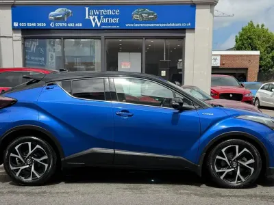 Used Toyota C-HR 122 HP (89 kW) 2018 Blue SUV