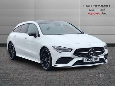 Used Mercedes CLA220 AMG Line Premium Plus 190 HP (139 kW) 2023 White Sedan