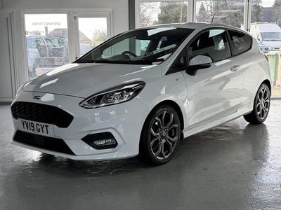 Used Ford Fiesta ST-Line X 100 HP (73 kW) 2019 White Hatchback