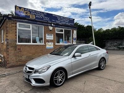 Used Mercedes E350 AMG line 2014 Silver Coupe