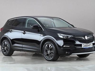 Used Vauxhall Grandland X Sport 131 HP (96 kW) 2019 Black SUV