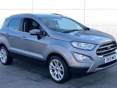 Silver Used 2021 Ford Ecosport Titanium SUV | £9,795 (Fair price)