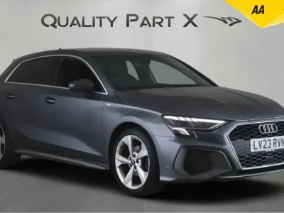 Used Audi A3 Sportback S-Line 110 HP (80 kW) 2023 Grey Hatchback