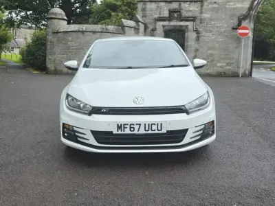 Used VW Scirocco R-line 2017 White Coupe