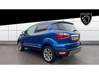 Used Ford Ecosport Titanium 125 HP (91 kW) 2019 Blue SUV