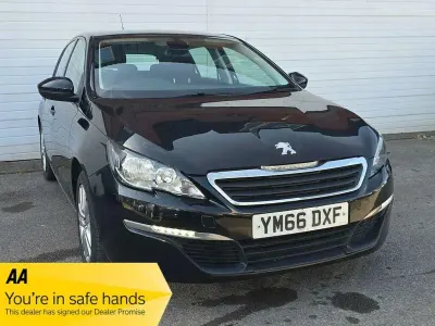 Used Peugeot 308 Active 130 HP (95 kW) 2016 Black Hatchback