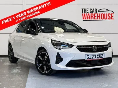 Used Vauxhall Corsa Ultimate 99 HP (72 kW) 2023 White Hatchback
