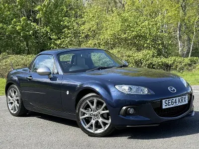 Used Mazda MX5 Edition 126 HP (92 kW) 2015 Blue Cabriolet