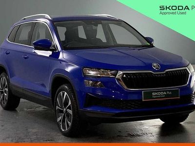 Used Skoda Karoq SE L 113 HP (83 kW) 2024 Blue SUV