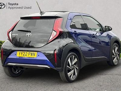 Used Toyota Aygo X 72 HP (52 kW) 2022 Juniper blue SUV