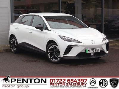 Used MG MG4 EV SE 50 kW (69 HP) 2023 White Hatchback