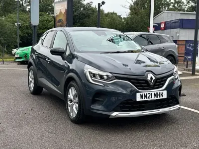 Used Renault Captur Iconic 91 HP (66 kW) 2021 Blue  SUV