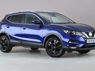 Used Nissan Qashqai N-Connecta 140 HP (102 kW) 2020 Blue SUV