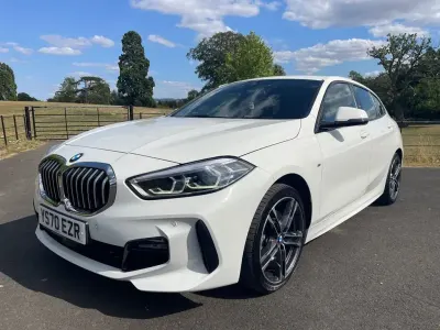Used BMW 118 M Sport 140 HP (102 kW) 2020 White Hatchback