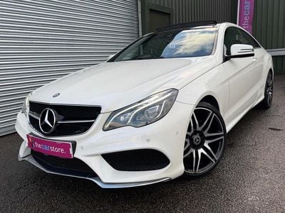 White Used 2016 Mercedes E350 AMG line Coupe | £13,295 (Fair price)