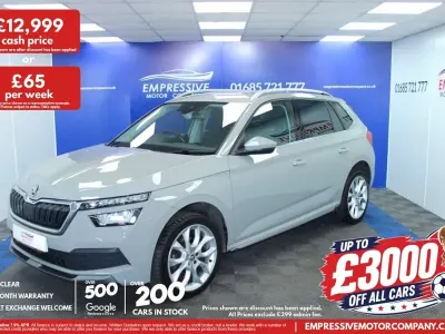 Used Skoda Kamiq SE L 150 HP (110 kW) 2020 Grey SUV