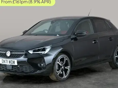 Used Vauxhall Corsa Edition 101 HP (74 kW) 2022 Black Hatchback