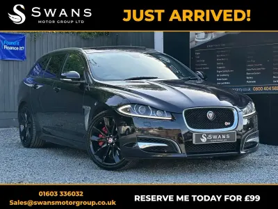 Used Jaguar XF Sportbrake Portfolio 275 HP (202 kW) 2014 Black Estate