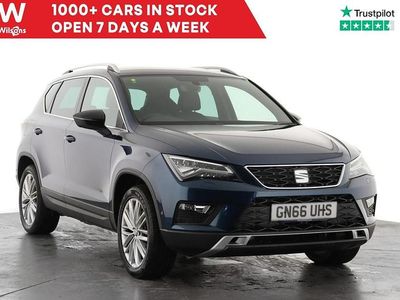 Używany Seat Ateca 4Drive 190 KM (139 kW) 2016 Niebieski SUV