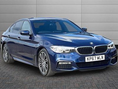 Used BMW 520 M Sport 190 HP (139 kW) 2017 Blue Sedan