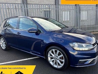 Used VW Golf VII GT 150 HP (110 kW) 2017 Blue Hatchback