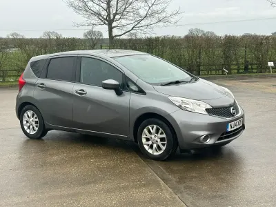 Used Nissan Note Acenta Premium 78 HP (57 kW) 2014 Grey Hatchback