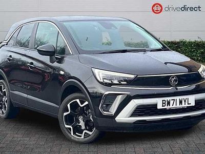 Used Vauxhall Crossland Edition 110 HP (80 kW) 2021 Black SUV