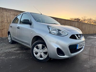 Silver Used 2014 Nissan Micra Visia Hatchback | £4,495 (Good price)