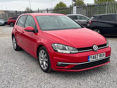 Begagnad VW Golf VII GT 115 HK (84 kW) 2018 Röd Halvkombi