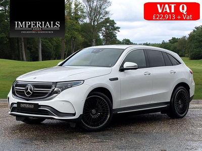 Used Mercedes EQC400 AMG line 300 kW (408 HP) 2022 White SUV