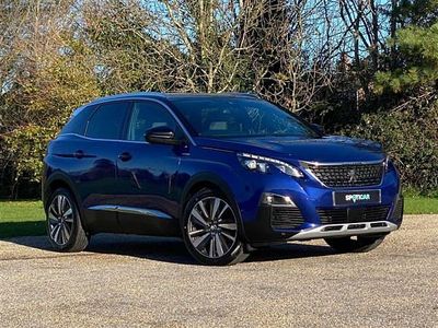 Blue Used 2019 Peugeot 3008 GT-line SUV | £11,837 (Fair price)