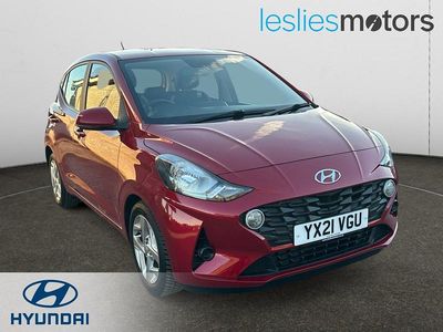 Red Used 2021 Hyundai i10 SE Hatchback | £10,349 (Fair price)